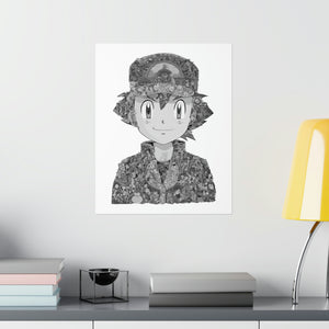 ASH BLACK & WHITE POSTER ASH BLACK & WHITE POSTER