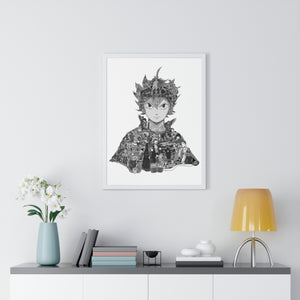 ASTA BLACK & WHITE FRAMED POSTER ASTA BLACK & WHITE FRAMED POSTER