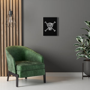 MUGIWARA JOLLY ROGER BLACK & WHITE CANVAS MUGIWARA JOLLY ROGER BLACK & WHITE CANVAS