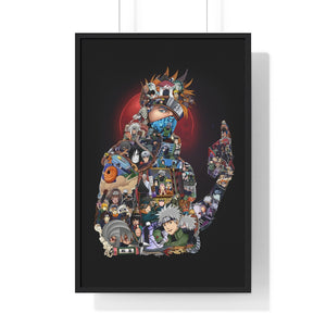 KAKASHI COLOR FRAMED POSTER KAKASHI COLOR FRAMED POSTER