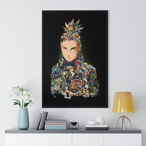 SHIKAMARU COLOR FRAMED POSTER SHIKAMARU COLOR FRAMED POSTER