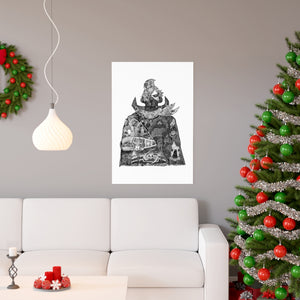 SANJI BLACK & WHITE POSTER SANJI BLACK & WHITE POSTER