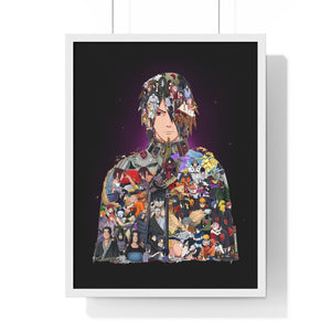 SASUKE COLOR FRAMED POSTER SASUKE COLOR FRAMED POSTER