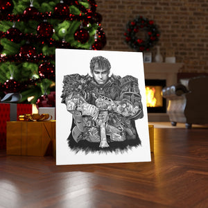 GUTS BLACK & WHITE CANVAS GUTS BLACK & WHITE CANVAS