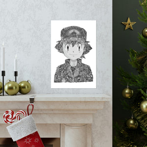 ASH BLACK & WHITE POSTER ASH BLACK & WHITE POSTER