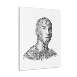 KOBE BRYANT BLACK & WHITE CANVAS KOBE BRYANT BLACK & WHITE CANVAS