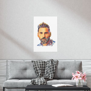 MESSI COLOR POSTER MESSI COLOR POSTER