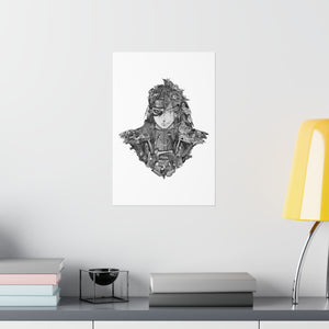 HASHIRAMA - MADARA BLACK & WHITE POSTER HASHIRAMA - MADARA BLACK & WHITE POSTER