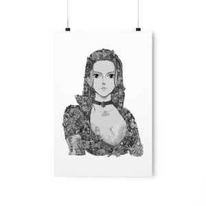 ROBIN BLACK & WHITE POSTER ROBIN BLACK & WHITE POSTER