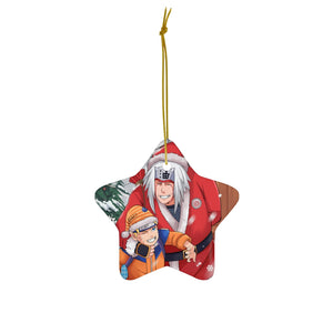 JIRAIYA AND NARUTO ORNAMENTS JIRAIYA AND NARUTO ORNAMENTS