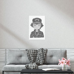 ASH BLACK & WHITE POSTER ASH BLACK & WHITE POSTER