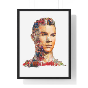 RONALDO COLOR FRAMED POSTER RONALDO COLOR FRAMED POSTER