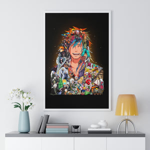 JIRAIYA COLOR FRAMED POSTER JIRAIYA COLOR FRAMED POSTER