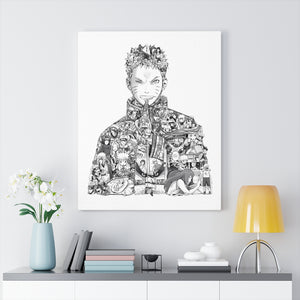 NARUTO BLACK & WHITE CANVAS NARUTO BLACK & WHITE CANVAS