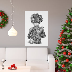 KILLUA BLACK & WHITE POSTER KILLUA BLACK & WHITE POSTER