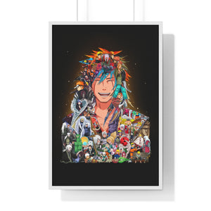 JIRAIYA COLOR FRAMED POSTER JIRAIYA COLOR FRAMED POSTER