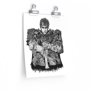 GUTS BLACK & WHITE POSTER GUTS BLACK & WHITE POSTER