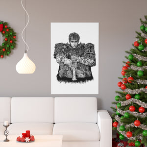 GUTS BLACK & WHITE POSTER GUTS BLACK & WHITE POSTER