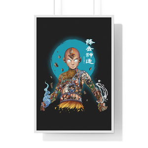 AANG COLOR FRAMED POSTER AANG COLOR FRAMED POSTER