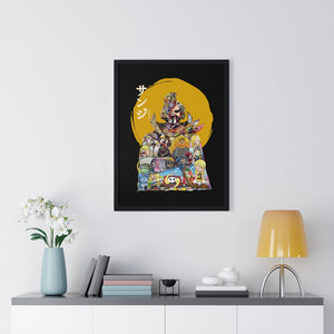 SANJI COLOR FRAMED POSTER SANJI COLOR FRAMED POSTER