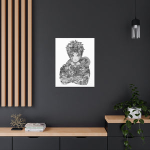 GAARA BLACK & WHITE CANVAS GAARA BLACK & WHITE CANVAS