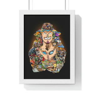 USOPP COLOR FRAMED POSTER USOPP COLOR FRAMED POSTER