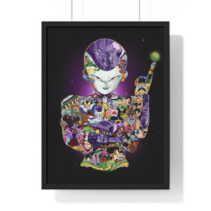 FRIEZA COLOR FRAMED POSTER FRIEZA COLOR FRAMED POSTER