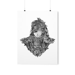 HASHIRAMA - MADARA BLACK & WHITE POSTER HASHIRAMA - MADARA BLACK & WHITE POSTER