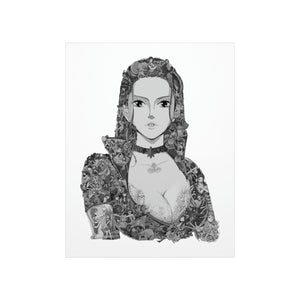 ROBIN BLACK & WHITE POSTER ROBIN BLACK & WHITE POSTER