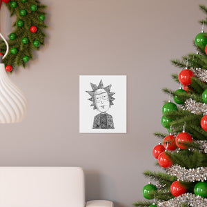 RICK BLACK & WHITE POSTER RICK BLACK & WHITE POSTER