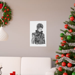 OBITO BLACK & WHITE POSTER OBITO BLACK & WHITE POSTER