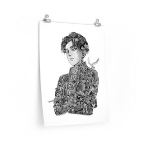 LEVI BLACK & WHITE POSTER LEVI BLACK & WHITE POSTER