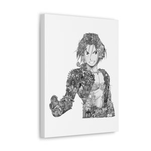 EDWARD ELRIC BLACK & WHITE CANVAS EDWARD ELRIC BLACK & WHITE CANVAS