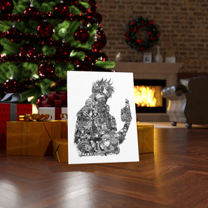 KAKASHI BLACK & WHITE CANVAS KAKASHI BLACK & WHITE CANVAS