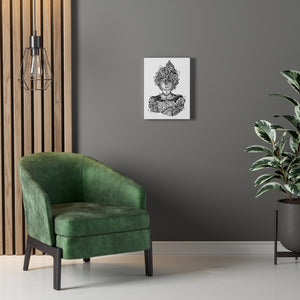 VEGETA BLACK & WHITE CANVAS VEGETA BLACK & WHITE CANVAS