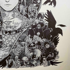 ITACHI BLACK & WHITE CANVAS ITACHI BLACK & WHITE CANVAS