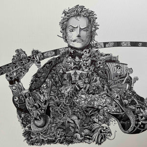 ZORO BLACK & WHITE CANVAS ZORO BLACK & WHITE CANVAS